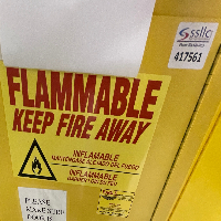 Eagle Flammable Liquid Safety Storage Cabinet 16 Gallon image 3